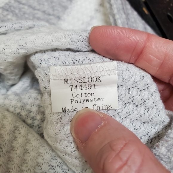 Misslook Waffle Knit Sweater M - Picture 4 of 4